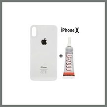 Bezos iPhone X Arka Pil Kapağı Ve Yapıştırıcı Hediye Be Mmbz Çok Renkli