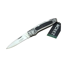 Cr 0128 Khv Kamp Çakı 18 Cm - Metal Desenli Sap, Kılıflı, Kutulu Çok Renkli