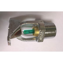 Ul Hız Duvar Tip Yangın Sprink Krom 93 C Yeşil 1/2 Sr