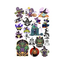 Cadı Ve Büyücü Sticker Set 1