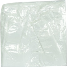 Lokmanavm Orta Boy Atlet Hışır Poşet 43X25 Cm Ince Beyaz