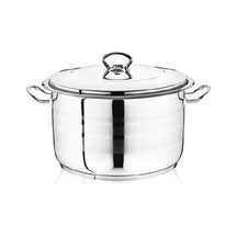 Safinox Flavia Çelik Derin Tencere 24X15 CM-6.8 Litre