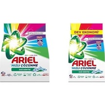 Ariel Dağ Esintisi Renklilere Özel 4,5 Kg Hızlı Çözünme Toz Çamaşır Deterjanı Ve Çamaşır Deterjanı 7 Kg 46 Yıkama