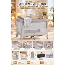 027 Model Yeni Sezon Yeni Model Otomatik Kapanan Anne Yanı Asansörlü Sallanır Oyun Park