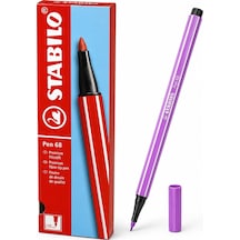 Keçe Uçlu Boya Kalemi 1 Mm Erik Moru 68/60 10 Lu Paket
