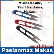 İplik Temizleme Makası El İşi Dikiş Nakış Makası İp Misina Makası N11.421