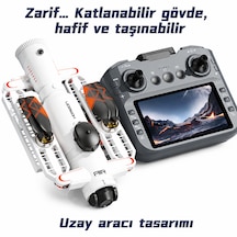 Gps Kameralı Drone 4k Hd Katlanabilir Fpv Uzaktan Kumandalı Profesyonel Drone