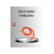 Dayanıklı Hızlı Şarj Kablosu Esnek, Kırılmaz Ve Yüksek Hızlı Veri Aktarım Destekli