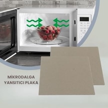 Mikrodalga Fırın Kesilebilir Yansıtıcı Plaka, 13 X 16 Cm 2 Adet,, Termikel, İle Uyumlu