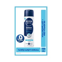 Men Erkek Sprey Deodorant Derma Control Defend 150ml,hyaluron,pro Vitamin B5,72 Saat Anti-perspirant