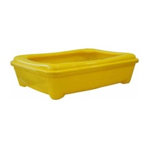 Standart Açık Kedi Tuvaleti Kürekli 48 x 37 x 13 CM Çok Renkli Standart Açık Kedi Tuvaleti Kürekli 48 x 37 x 13 CM Çok Renkli