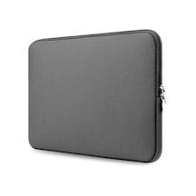Apple Uyumlu MacBook Air 13.3'' A 1466 A 1369 Koruma Kesesi Eva 2017 Model Gri