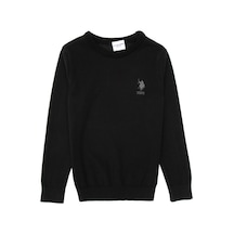 U.s. Polo Assn. Erkek Çocuk Siyah Kazak /triko 50307845-vr046 Siyah