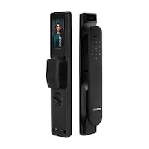 Emaks Prime Akıllı Kilit GALAXY20 Ultra, Yüz Tanıma, Wifi, Süreli Şifre, Kart, Parmak İzi -