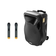 Osawa OSW-9135 150 W UHF 2x El Mikrofon Portatif Taşınabilir Anfi Ses Sistemi