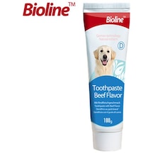 Bioline - 171 - Köpekler İçin Biftek Aromalı Diş Macunu - Kmrsfres - 100 Gr