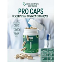 1 Kutu Bitkisel Takviye Edici Gıda Pro Caps 15 Li Procaps