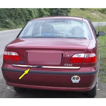 Fiat Albea Formlu Krom Bagaj Alt Çıta 2002-2011 Paslanmaz Çelik N11.5308