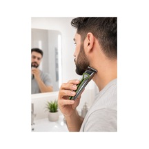 Ersşarjlı Saç Sakal Tıraş Makinesi T Başlıklı 1 2 3 Mm Taraklı Kablolu Ve Kablosuz Kullanım