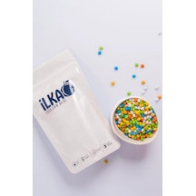 Renkli Draje Mini Çikolata 250 Gr Şeker Kaplı Çikolata İlka Gıda