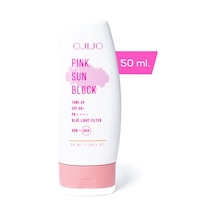 Ojio London Pink Sun Block Ton Eşitleyici Nemlendirici Ve Aydınlatıcı Pembe Güneş Kremi SF50+ 50 ML
