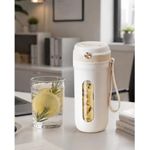Usb Şarjlı Mini Smoothie Blender Pratik Meyve Karıştırıcı 350 Ml Renkli 90742295