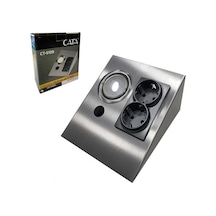Tezgah Altı Priz İkili Aydınlatmalı Günışığı Cata Ct-5109g
