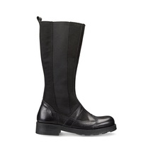 Çizme Kadın Oxw002600 Oxs Frank 0026 Boot D Nylon/leather Black Siyah