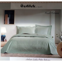 Özdilek Rf -yeşil- Jakar Lux Km Z Çift Kişilik Pike Takımı Yeşil 