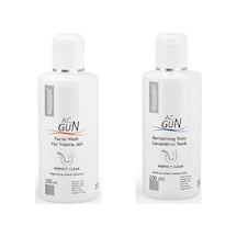 Dermoskin Acnegun Yüz Yıkama Jeli 200 ML + Dermoskin Acnegun Canlandırıcı Tonik 200 ML