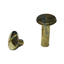 Cilt Menü, Katalog, Kartela Vidası, 13mm - Sarı, 100 Adet Diğer