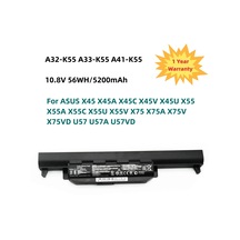 10.8v 56wh A32-k55 Laptop Batarya İçin Asus X45 X45a X45c X45v X45u X55 X55a X55c X55u X55v X75 X75a X75v X75vd U57 U57