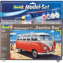 Revell Volkswagen T1 Samba Bus Boyalı Set - 7399 - 1/24