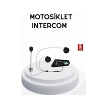 Mey İthalat Bt22 Kablosuz Kask Kulaklığı Bluetooth 5.0, Intercom, Su Geçirmez Ve Uzun Ömürlü Batarya