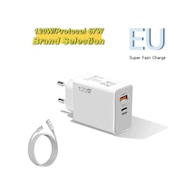 Maerknon120w Usb C Pd Hızlı Şarj Adaptörü İphone Uyumlu 16/15 Samsung Xiaomi Oneplus Seyahat Şarj Cihazı Dedistribütör Garantili