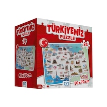 Ca Games Türkiyemiz 24 Parça Puzzle CA.5079
