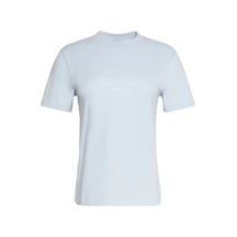 Calvin Klein Ss Classıc Handwrıtı, Cıq Mavi Kadın T-shirt