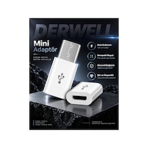 Micro Usb To Type-c Dönüştürücü Adaptör - Eski Android Kablolarını Yeni Nesil Type-c Girişli Telefon Ve Tabletler İçin Şarj Ve Veri Aktarım Aparatına Çevirici