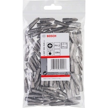 Bosch Extra Hard PH2x25 mm 100'lü Vidalama Ucu - 2607001514