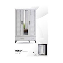 Beren 3 Kapaklı Dolap