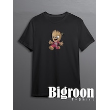 I'm Groot Ağaç Adam Avengers Galaksinin Koruyucusu Tişört Unisex T-shirt 001
