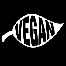 Vegan Yaprak Yaratıcı Araba Sticker Beyaz 18Cm