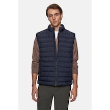 Twn Slim Fit Lacivert Düz Yelek Mont 5ecy705015033 101