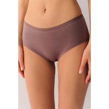 Suwen Natural Beauty Şort Külot Sw4001019 Kahverengi