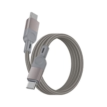 Zr-44 Type-c To Type-c Pd 100w Örgü Tasarımlı Hızlı Şarj Özellikli Data Ve Şarj Kablosu 1m