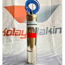 Dalgıç Derinkuyu,Tek Motor 4"-Pompa Kademesiz-Bakırsargı%%,Endüstriyel-5,5Hp-380V