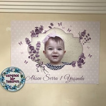 Lavantalı Afiş Lavantalı Arka Fon Afişi Lavantalı Doğum Günü Afiş