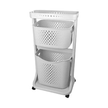 İki Katlı Organizer Sepet - Sebzelik COSTP748G
