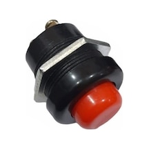 Mr-180a-1 22mm Plastik Basmalı Buton Vidalı Kırmızı