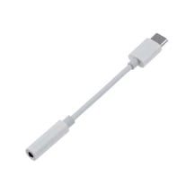 Ayex TYP-C İçin Kulaklık ve Mikrofon Adaptörü Beyaz 3.5 MM
